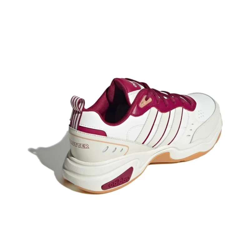 Adidas Neo Strutter Shoes 'White Burgundy Gum'-2