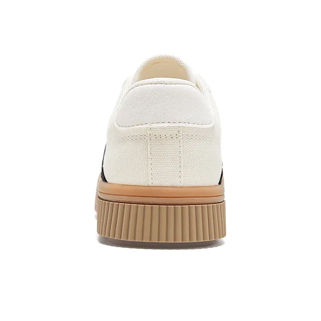 Feiyue Small White Shoes Abrasion-Resistant Slip-Resistant Low-Top Skateboard Shoes Women's Beige Black-3