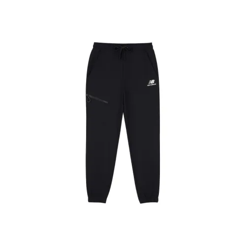 New Balance Knitted Sweatpants Men Black