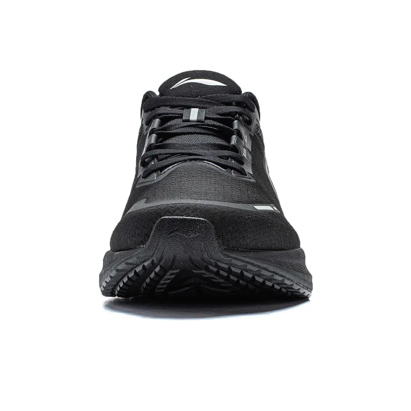 LiNing Wave V2 Cushioning, Slip Resistant, And Abrasion Resistant Low Top Casual Running Shoes Women's Black-3