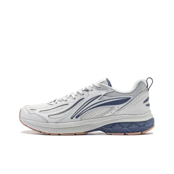 LiNing Feather V2 Cushioned Slip Resistant Abrasion Resistant Low Top Running Shoes Men's Light Lime