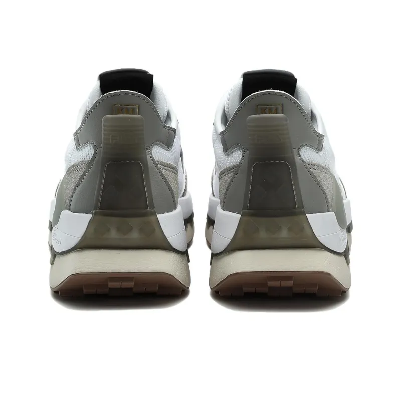 FILA Km Shoes 'White Grey Black' Women's-3