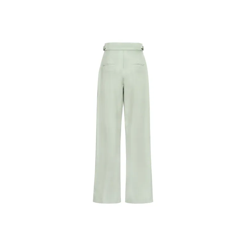 MEIYANG Casual Pants Women's Mint Green-1