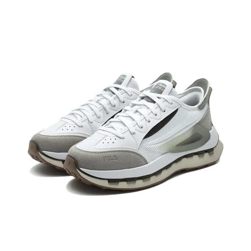 FILA Km Shoes 'White Grey Black' Women's-1