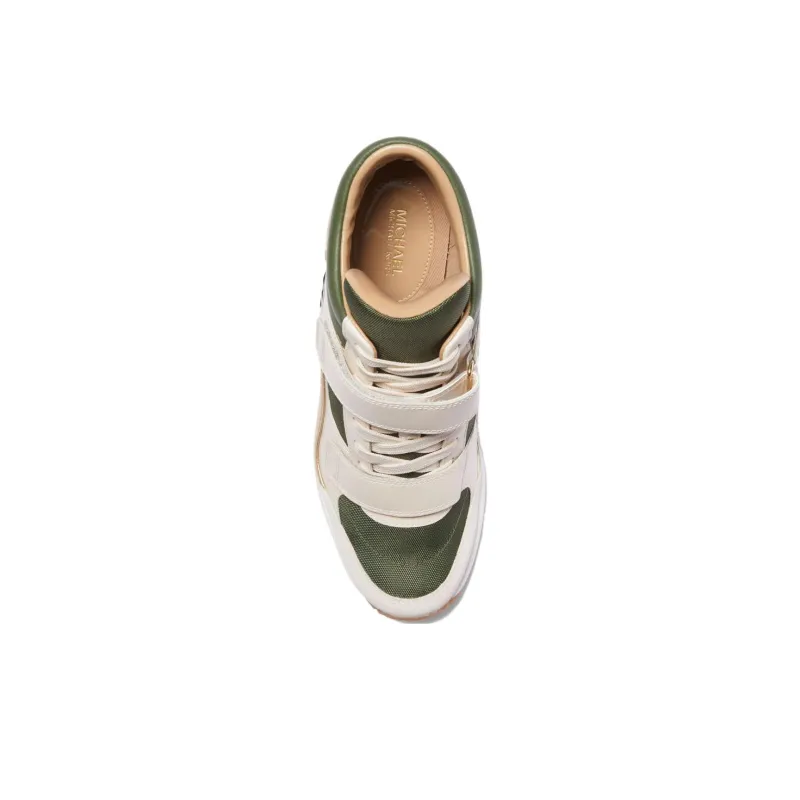 MICHAEL KORS Gentry High Top Casual Shoes Women's Green-3