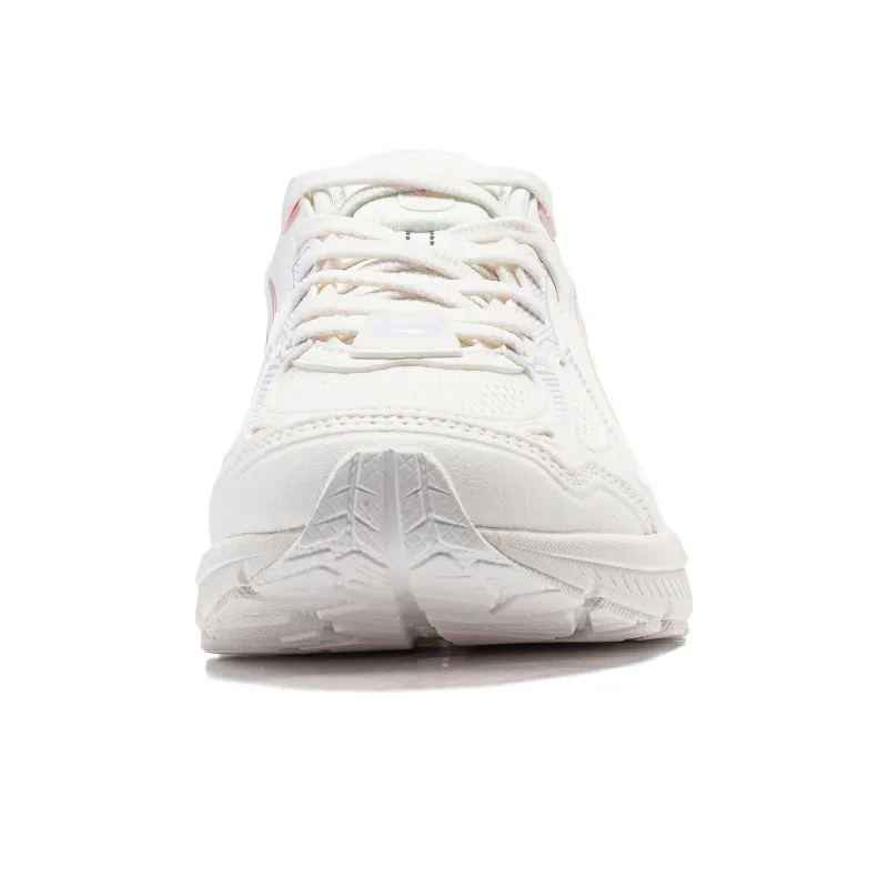 LiNing Feather V2 Cushioning Anti Slip And Wear Resistant Low Top Running Shoes Women's Mist White-4