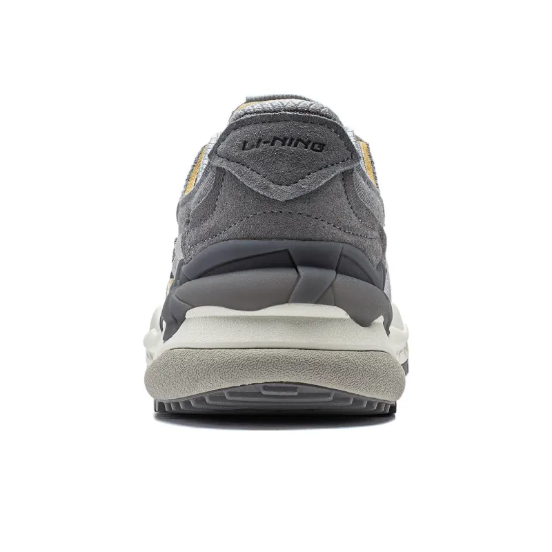 LiNing Origin 2 Origin 2 Anti Slip Wear Resistant Low Top Casual Shoes Men's Brick Gray-5