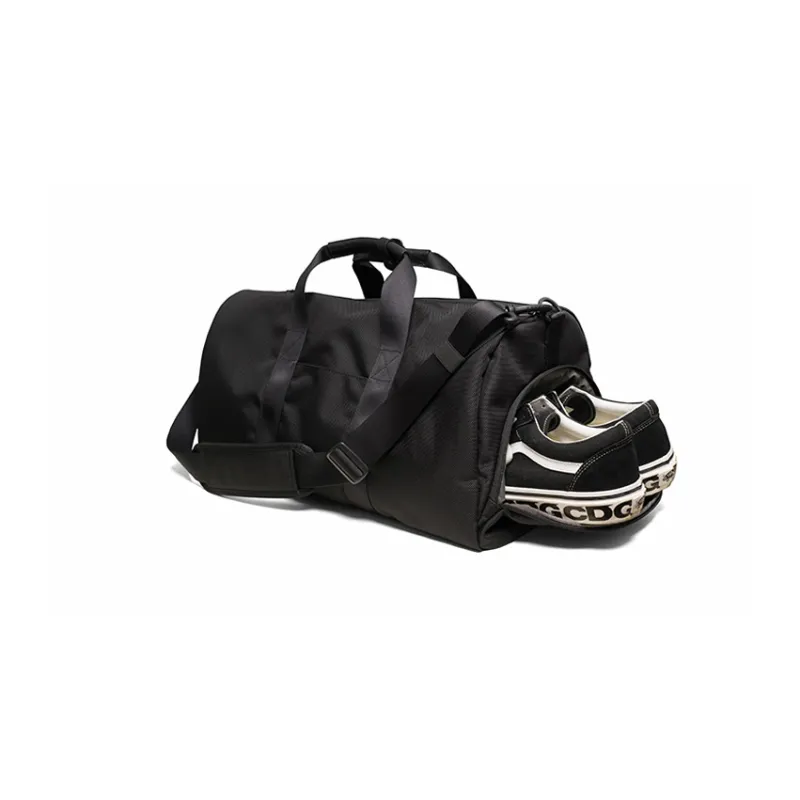 MYBRANDORIGINAL Ballistic Nylon Luggage Bag Gym Bag Medium Size Unisex Black-4