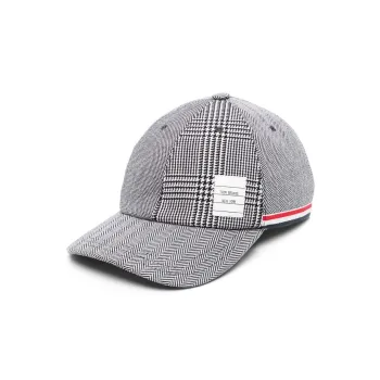 THOM BROWNE Logo Patch Baseball Cap