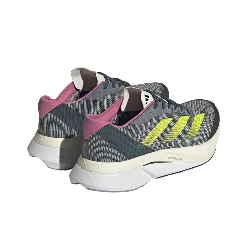 Adidas Adizero Boston 12 'Arctic Night Lucid Lemon' Women's-3