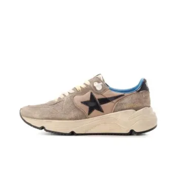 Golden Goose Running Sole Slip Resistant Low Top Casual Shoes Men's Gray Vintage Version
