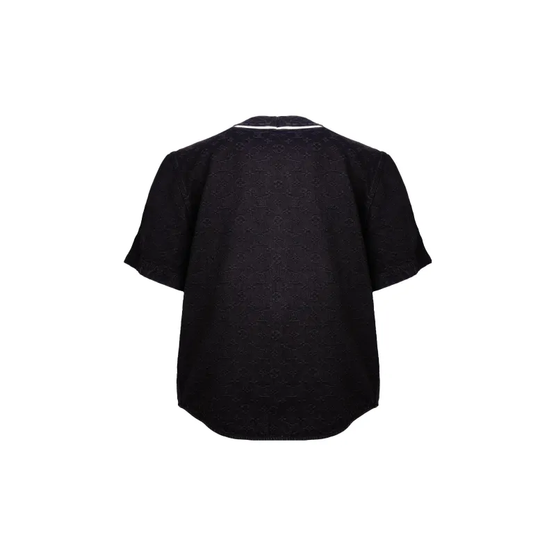LOUIS VUITTON Shirt Men's Black-1