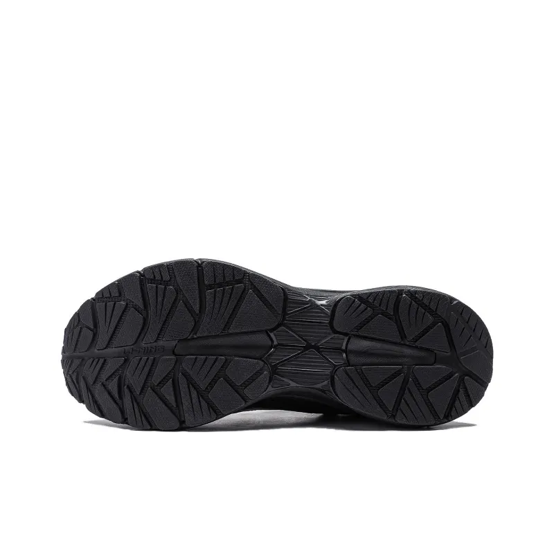 LiNing Fuyao V2 Cushioning, Slip Resistant, And Abrasion Resistant Low Top Running Shoes Women's Black-6