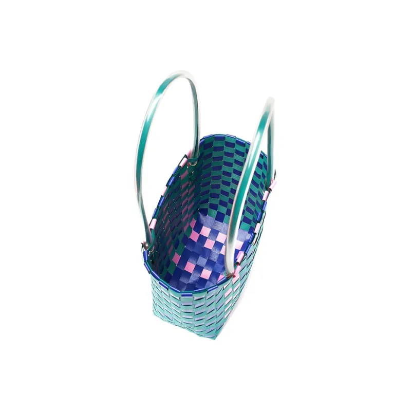 Harris Salome PVC Basket Bag Shoulder Bag Small Size Women's Orange & Multicolor/Blue Multicolor/Pink Multicolor-9