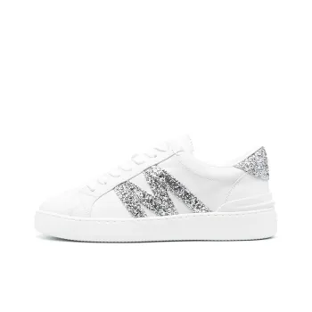 Moncler Monaco Glitter-embellished Sneakers