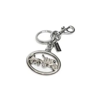 COACH Keychains Women's Silver