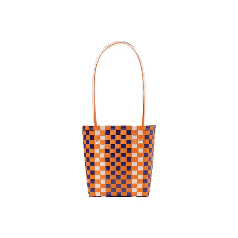Harris Salome PVC Basket Bag Shoulder Bag Small Size Women's Orange & Multicolor/Blue Multicolor/Pink Multicolor-3