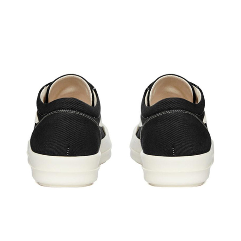 Rick Owens DRKSHDW Vintage Sneaks Black White Women's - POIZON Rick Owens DRKSHDW Vintage Sneaks Black White Women's - POIZON