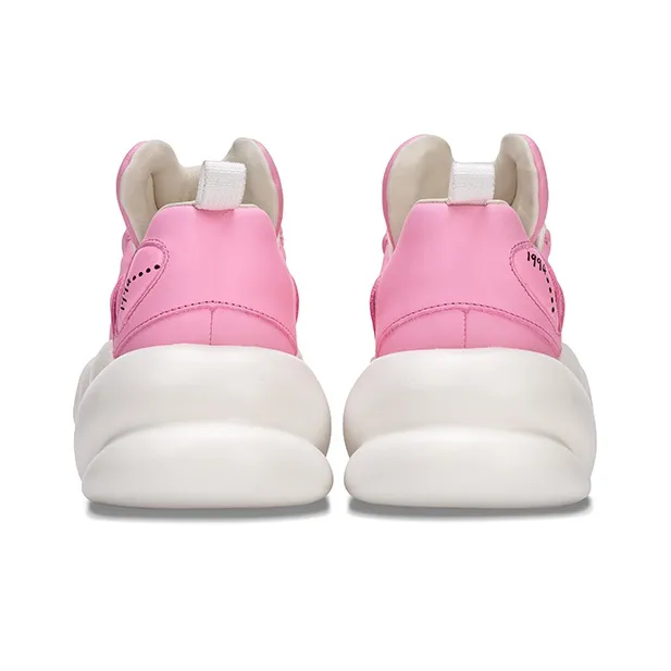 HART DAVIS Cloud Series Height Increasing Low Top Skateboard Shoes Unisex Pink-5