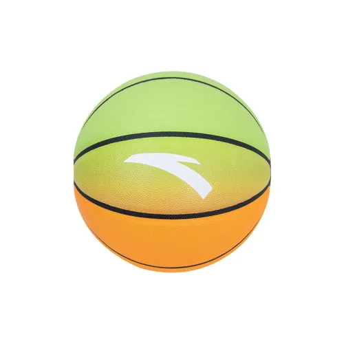 Anta PU Basketball Orange Green Size 7 Ball Training Unisex