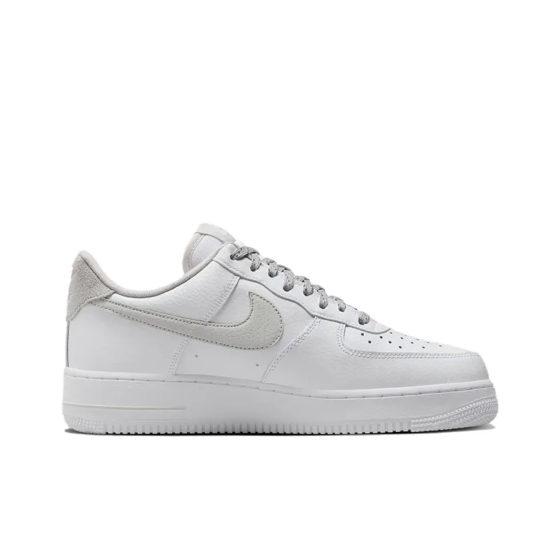 Nike Air Force 1 Low '07 White Light Iron Ore Reflective Swoosh-1