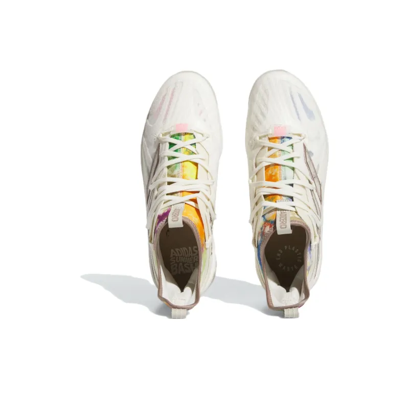 Adidas Adizero Afterburner 9 Nwv Turf Bash Cloud White Chalky Brown Off White-4