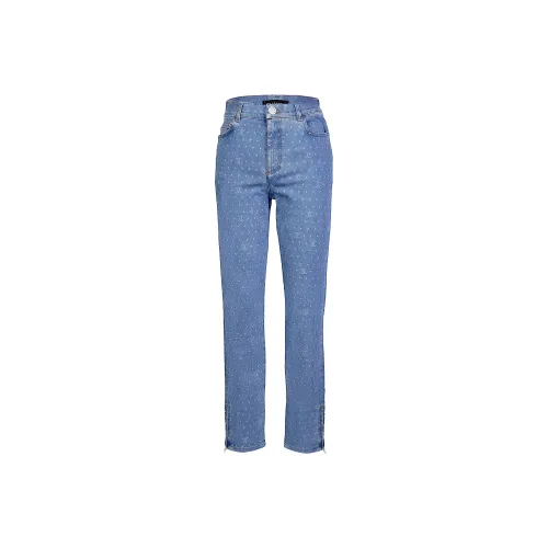 CHANEL Jeans Women's Light Blue Denim