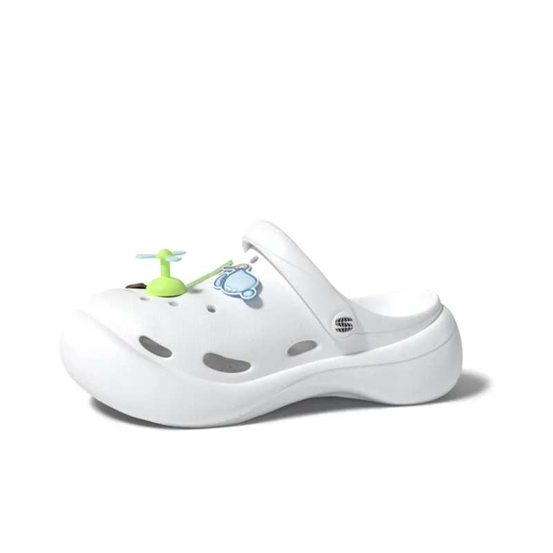 CHIKOKU Wave X Fun Shoe Flower Clogs Unisex-0
