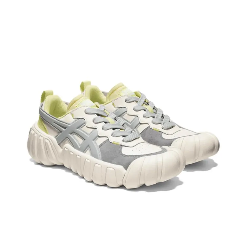 Onitsuka Tiger Dentigre LS Wear-Resistant Low-Top Casual Shoes Unisex Greige-2