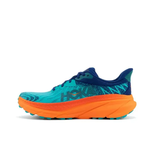 HOKA ONE ONE Challenger Atr 7 2E Wide 'Ceramic Vibrant Orange'