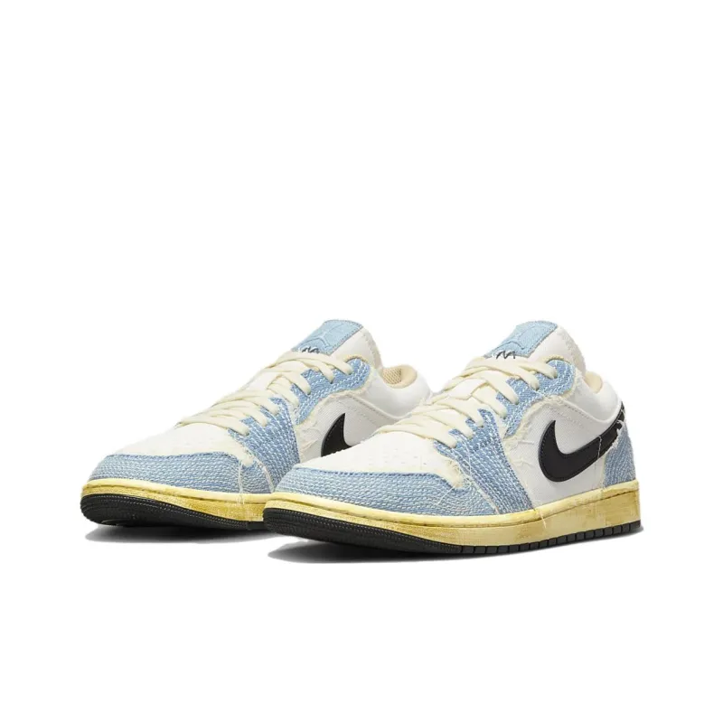 Jordan 1 Low SE WRMK Sashiko Denim-2