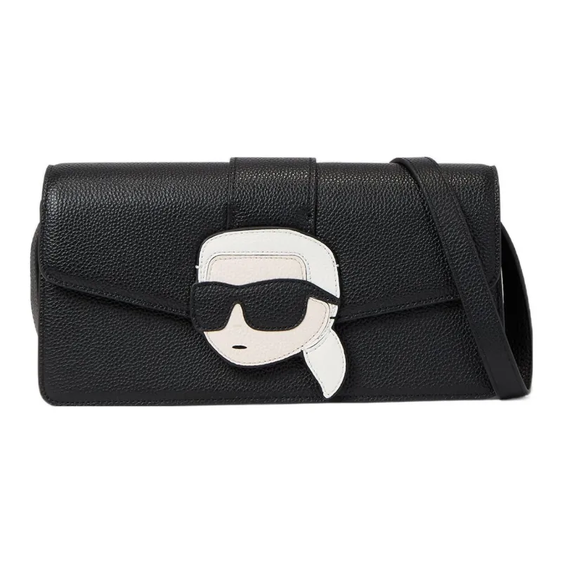 KARL LAGERFELD / Karl Lagerfeld Jeans Ikon 2.0 Leather Shoulder Bag-0