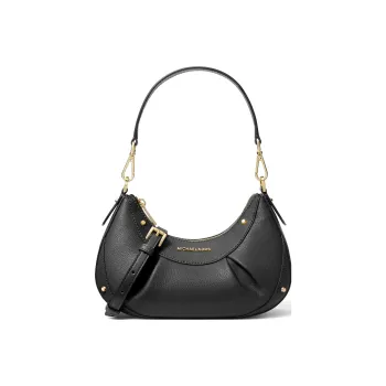 Michael Kors Enzo Logo lettering Leather Tote Bag