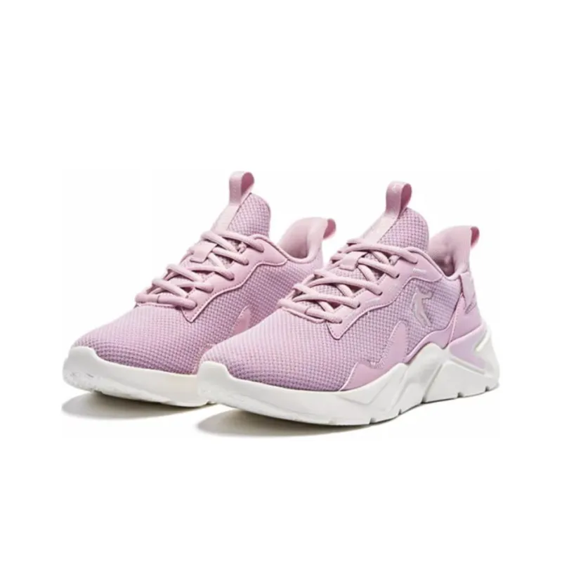QIAODAN Cushioning Lightweight Low Top Running Shoes Women's Morning Sun, Pink Ivory-2