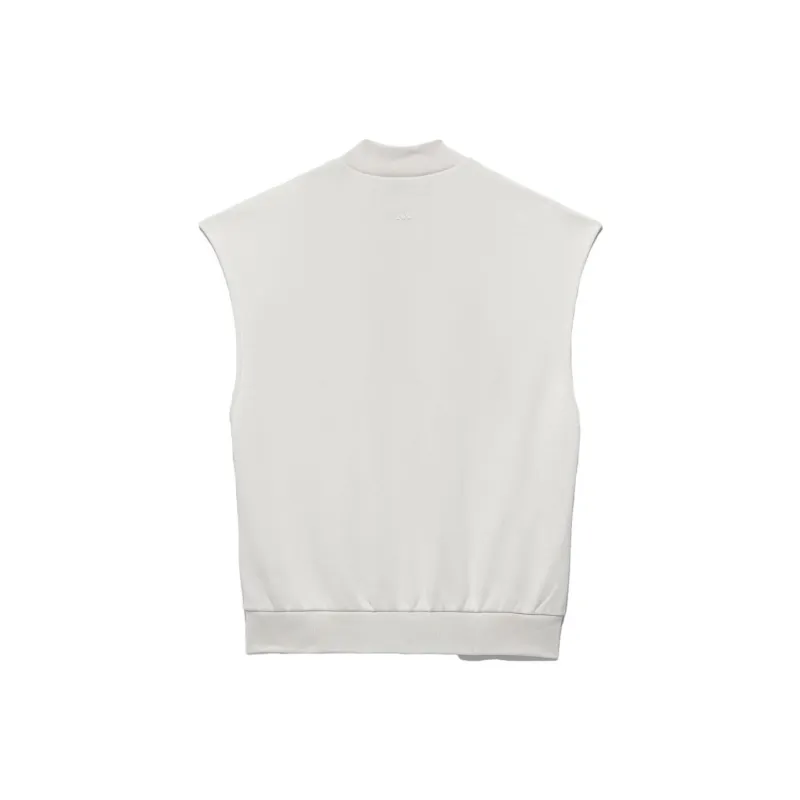 Adidas Sweatshirts Unisex Gray White-1