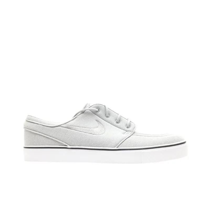 Nike SB Stefan Janoski Lightweight And Breathable Low-Top Skateboard Shoes Men's Light Gray White-1