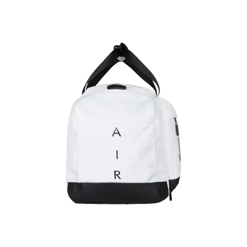 Jordan Jumpman Series Polyurethane Travel Bags Medium Size Unisex White-1