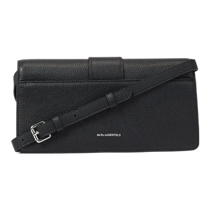 KARL LAGERFELD / Karl Lagerfeld Jeans Ikon 2.0 Leather Shoulder Bag-1