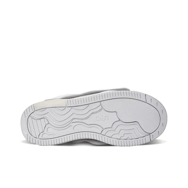UNNAMED FORCES Cloud Puffy Shoes Low Top Skateboard Shoes Unisex White-4