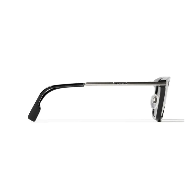 Burberry Nylon Metal Butterfly Sunglasses Men's Black/Silver-1