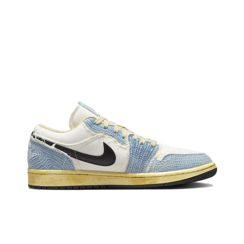 Jordan 1 Low SE WRMK Sashiko Denim-1