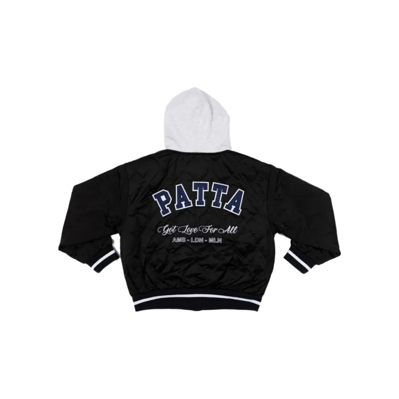 Patta Jackets Unisex Black-1