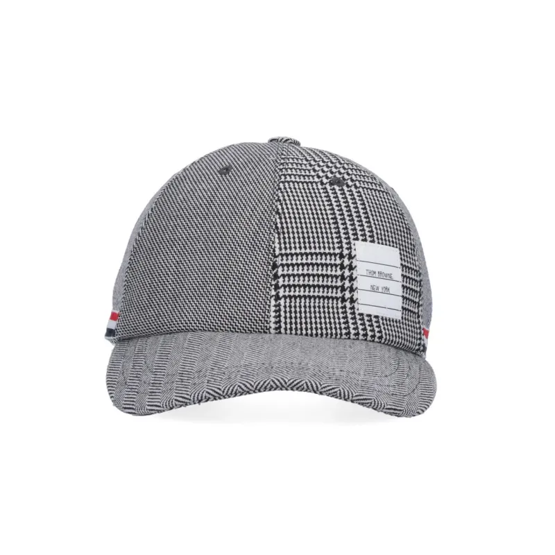 THOM BROWNE Logo Patch Baseball Cap-1