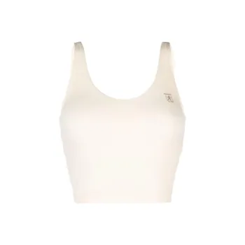 SPORTY & RICH Logo print Cropped Tank Top