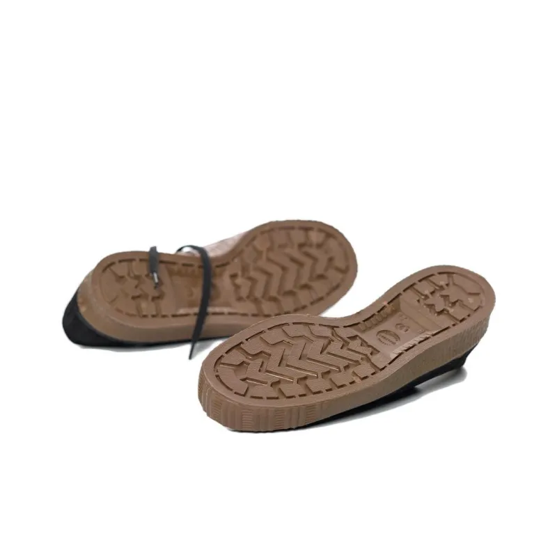 SPALWART Special Low-Top Skateboard Shoes Unisex Black-4