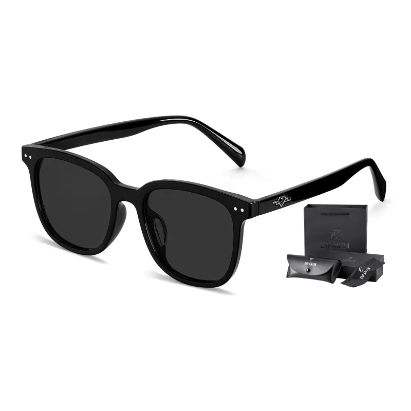ENFANTIN TR/Memory Plastic Irregular Shape Sunglasses Unisex-0