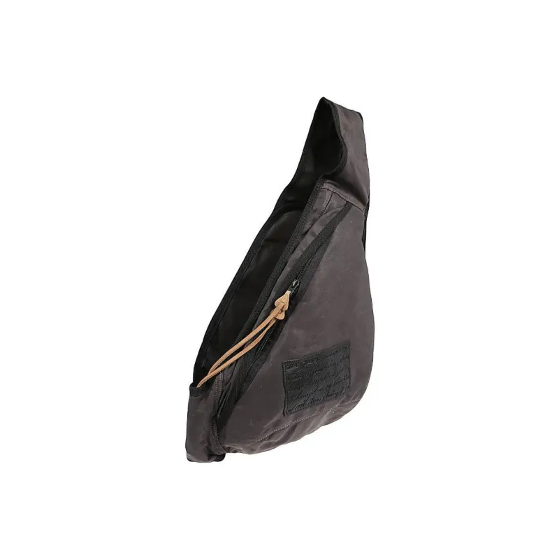 Acne Studios Fabric With Leather Sling Bag Regular Men's Gray-1