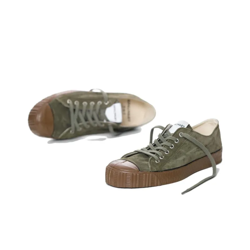 SPALWART Special Low-Top Skateboard Shoes Unisex Olive Green-3