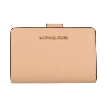 MICHAEL KORS Leather Wallet Regular Women's Apricot Pink
