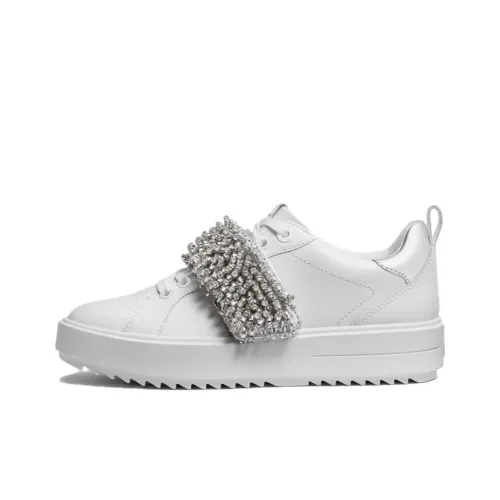 MICHAEL KORS Emmet Low-Top Skateboard Shoes Women's White
